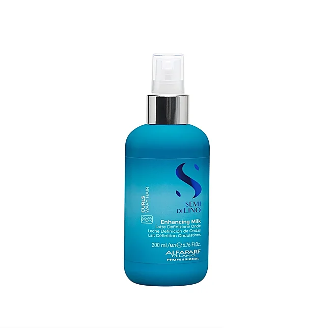 Lait Sublimateur de Boucles Semi di Lino d'Alfaparf.