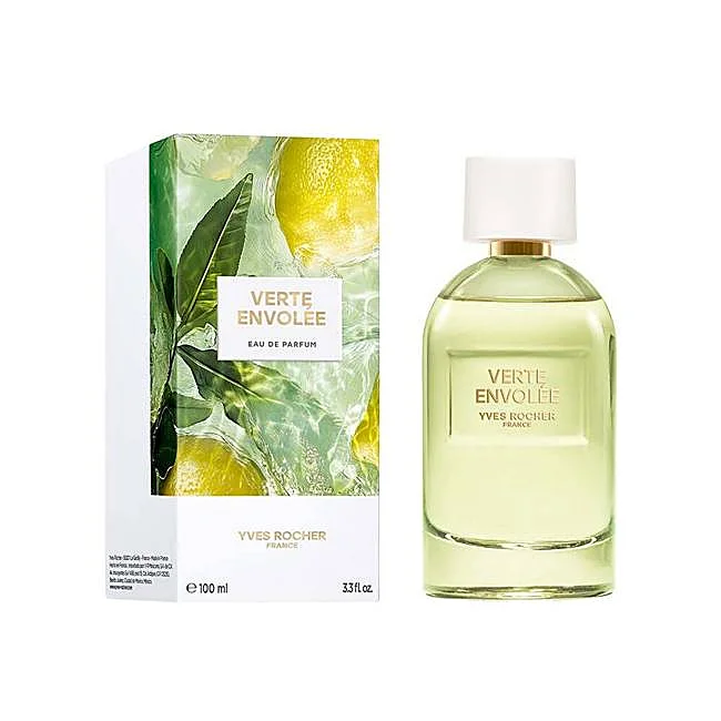 Eau de Parfum Verte Envolée d'Yves Rocher.