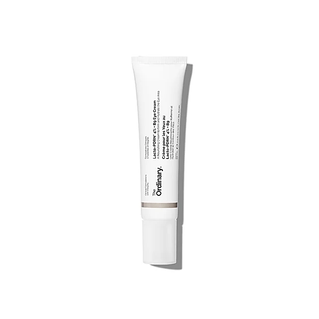 Crème pour les yeux Lacto-PDRN 4% + B9 de The Ordinary.