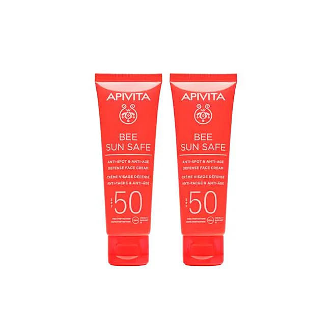 Crème anti-âge et anti-taches Bee Sun Safe SPF50 d'Apivita