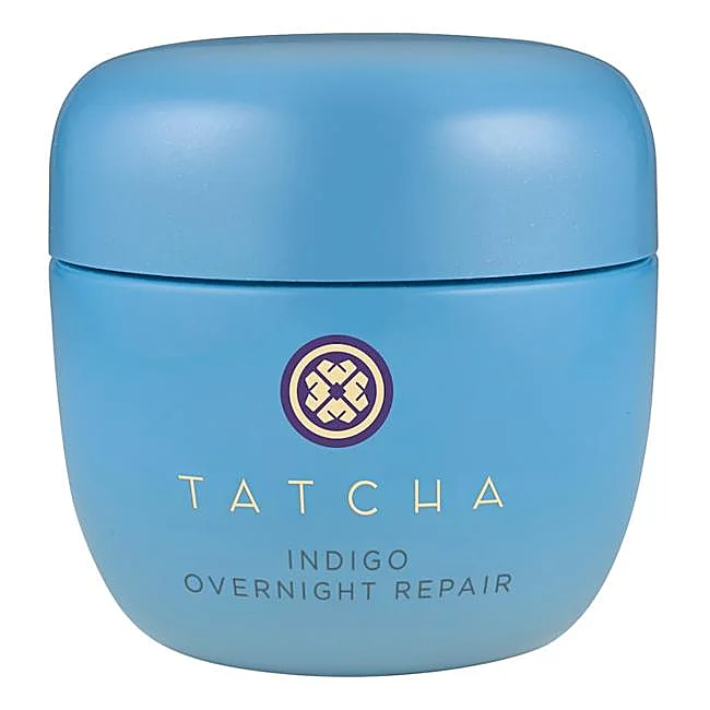 Tatcha La réparation de nuit Indigo.