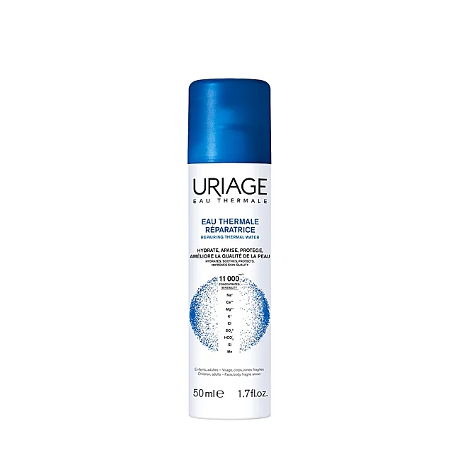 Eau Thermale Réparatrice d'Uriage.