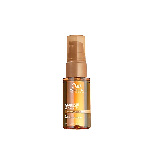 Sérum à l'huile miracle lisse ultime de Wella Professionals.