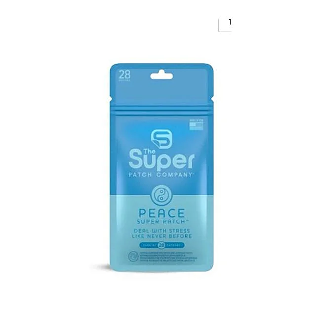 Patchs réduisant le stress de The Super Pach Company.