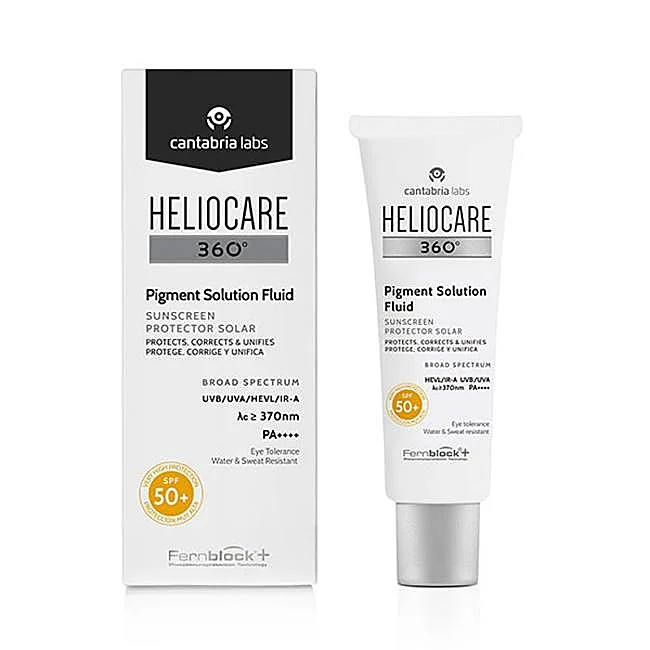 Fluide Solution Pigmentaire 360º Spf50 d'Heliocare.