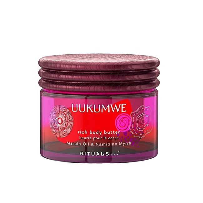 Beurre corporel riche de la collection Uukumwe par Rituals.