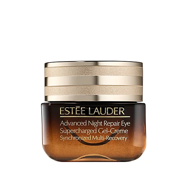 Gel-crème suralimenté pour les yeux Advanced Night Repair d'Estée Lauder.