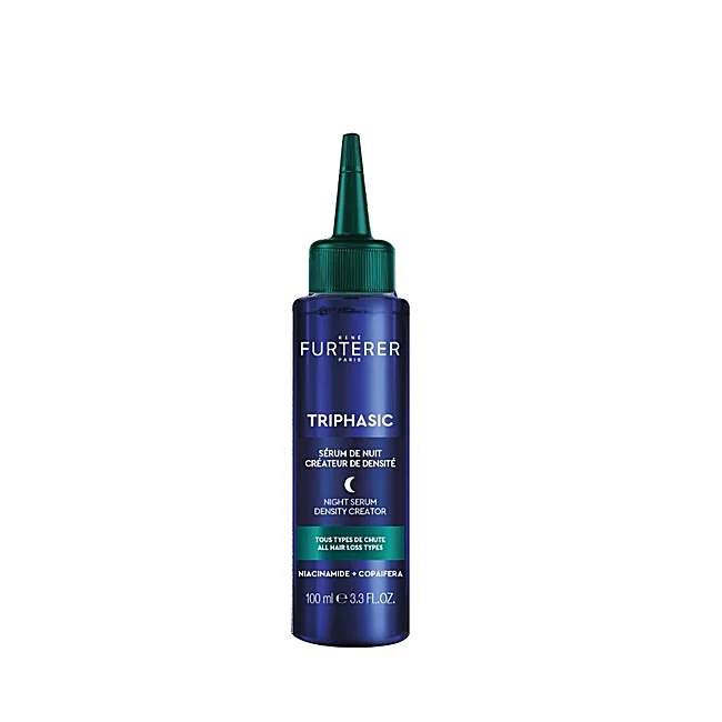 Sérum de nuit créateur de densité Triphasic de René Furtere.