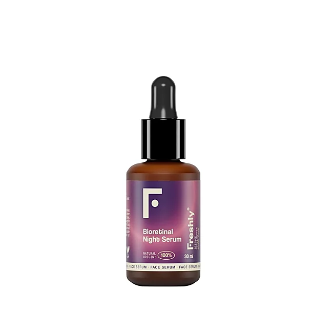 Sérum de nuit biorétinien de Freshly Cosmetics.