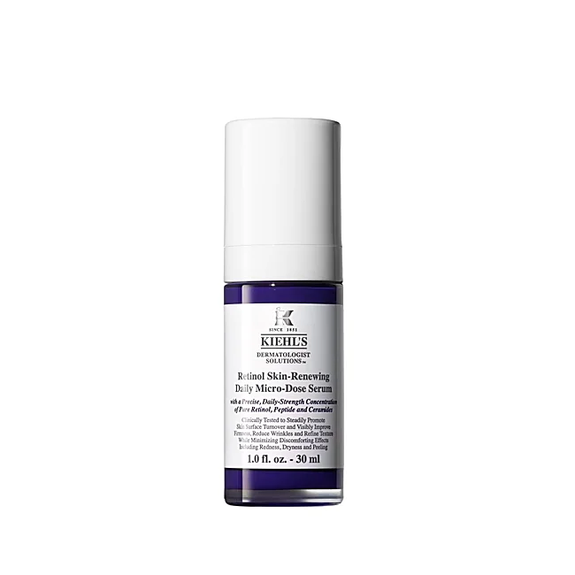 Sérum micro-dose quotidien régénérant pour la peau au rétinol de Kiehl's.