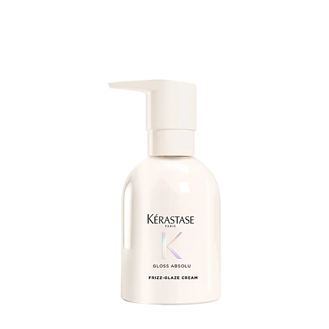 Crème glaçante pour frisottis Kérastase.