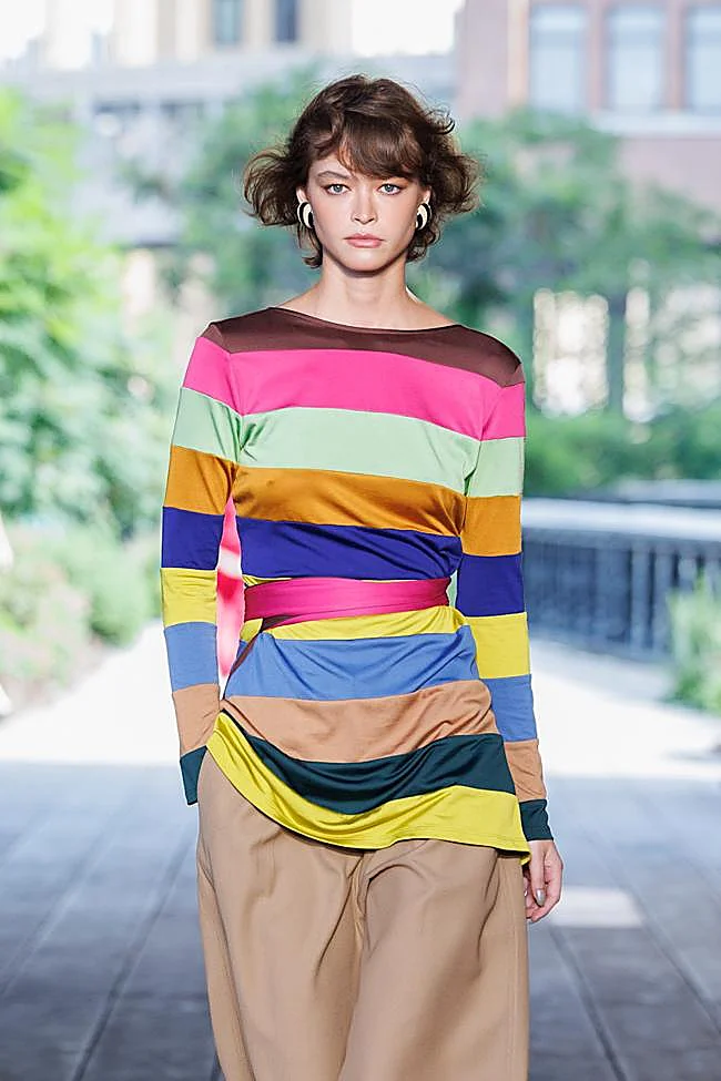 Défilé de la nouvelle collection printemps-été 2027 de Diane Von Furstenberg.
