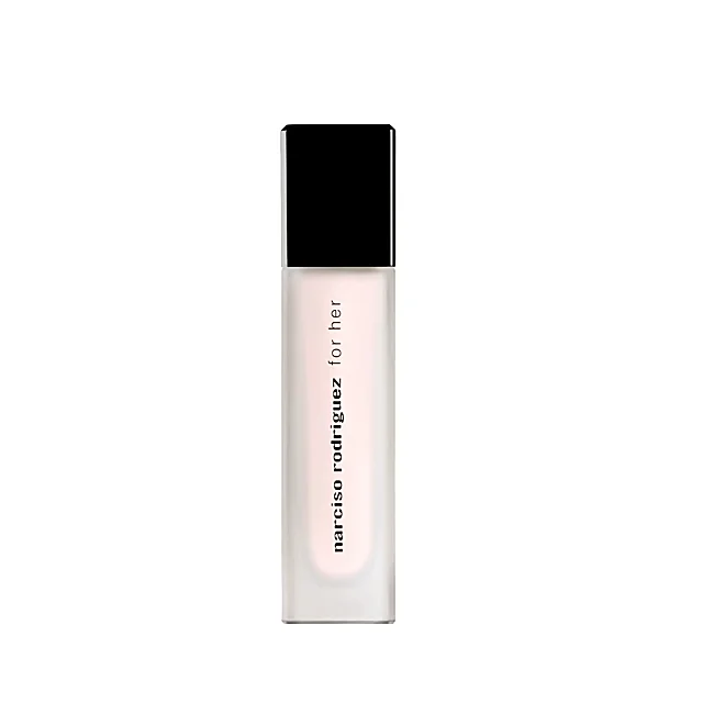 Pour sa brume capillaire de Narciso Rodriguez.