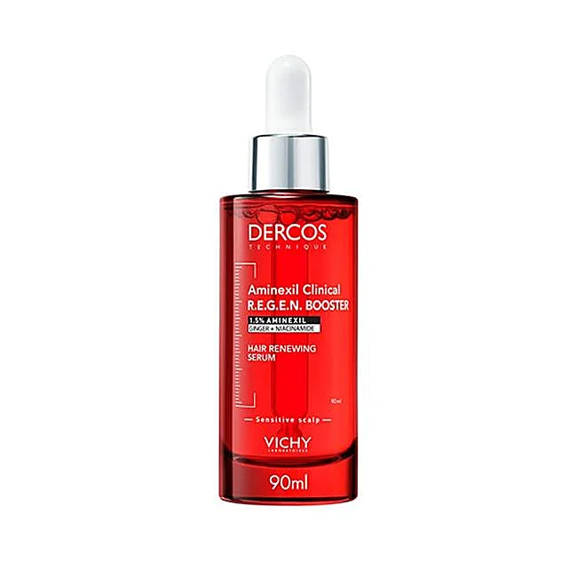 Dercos Aminexil Clinical REGEN Booster de Vichy.