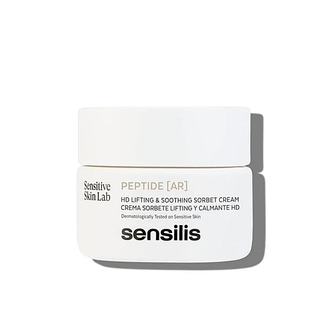 Crème peptidique Sensilis.