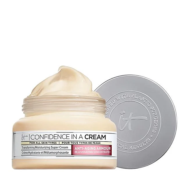 Crème hydratante anti-âge Confidence de It Cosmetics.