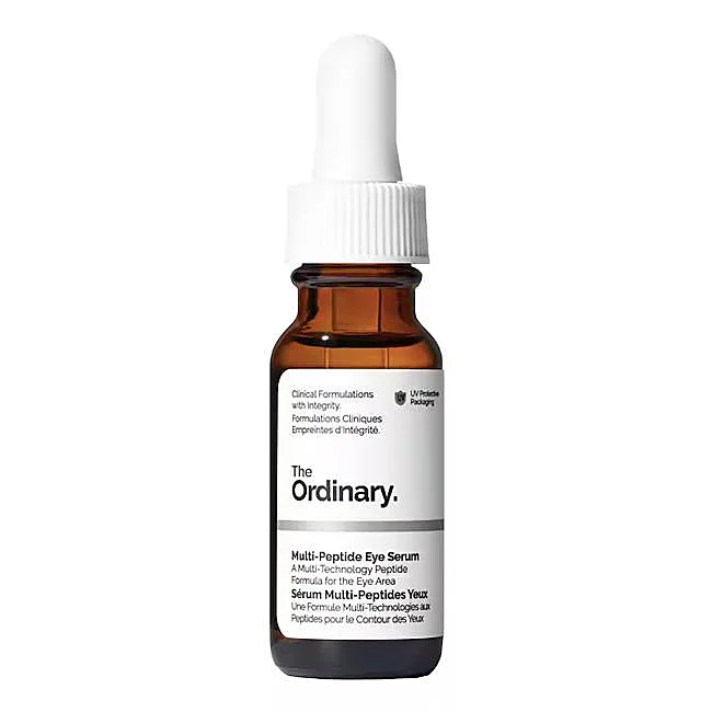 Le sérum pour les yeux multi-peptides ordinaire
