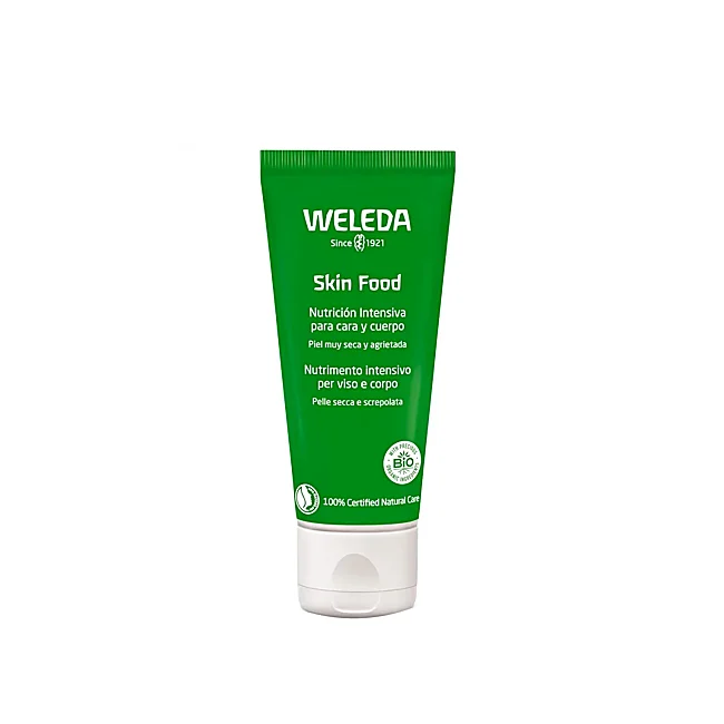 Aliment pour la peau Weleda.