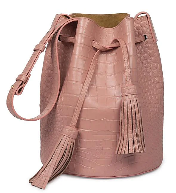 Sac en cuir, Leandra (290 €).