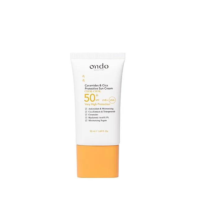 Crème solaire protectrice Ondo Beauty.