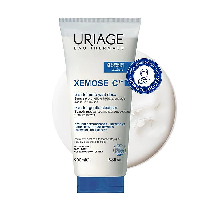 XEMOSE C8+ Syndet d'Uriage (17,50 euros).